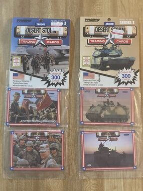 Desert Storm 1991 Trading Cards Series 1 unopened